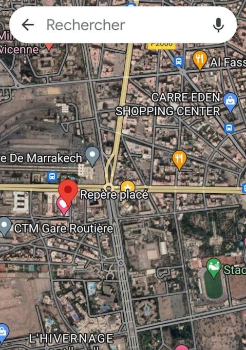 Super Appartement Haut Standing Ensoleille Gare Marrakesch Exterior foto